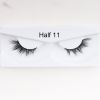 1Pair Mink Half Lashes Soft Thick Eye End Lengthening Faux Eyelashes Natural Long Handmade Eyelash Cross Curl 3D Lash For Makeup - 11