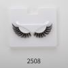 25mm Angel Winged Eyelashes Handmade Thick Theatrical Curly Fake Eyelash Black Natural Long Lash For Eyelash Extension Wholesale - 2516