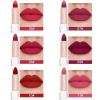 15 Color Womens Matte Moisturizing Waterproof  Matte Lip Gloss(15PCS) - 15PCS