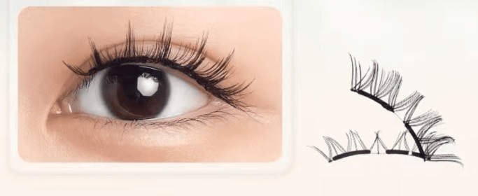 Soft Magnetic Suction And Dense C Curling Eyelashes (Option: Iris black-21.5mm)