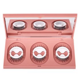 New Glue-free Self-adhesive False Eyelashes (Option: W03 Pure Desire Wind)